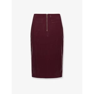 Self Portrait Women Vinyl Midi Skirt